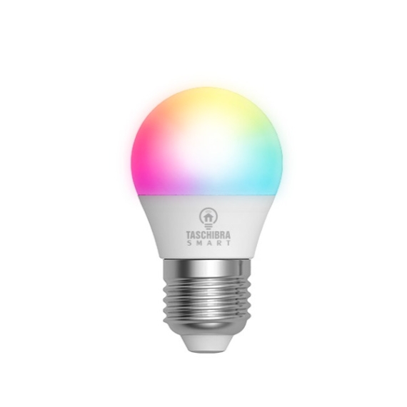 Imagem do produto SMART LAMPADA WI-FI LED TASCHIBRA 6W BOLINHA G45 RGB